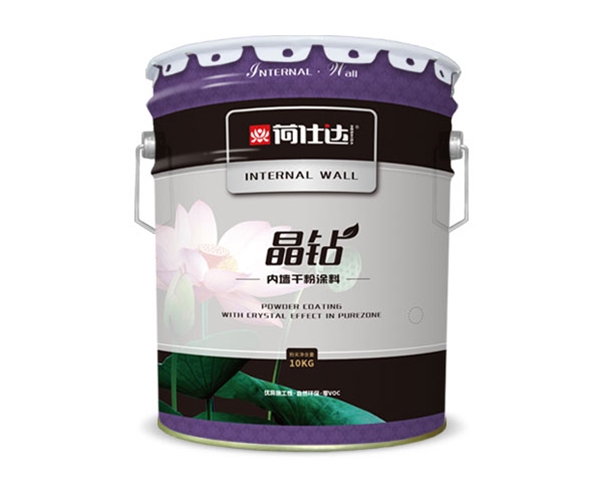 Heshida crystal diamond interior wall dry powder paint